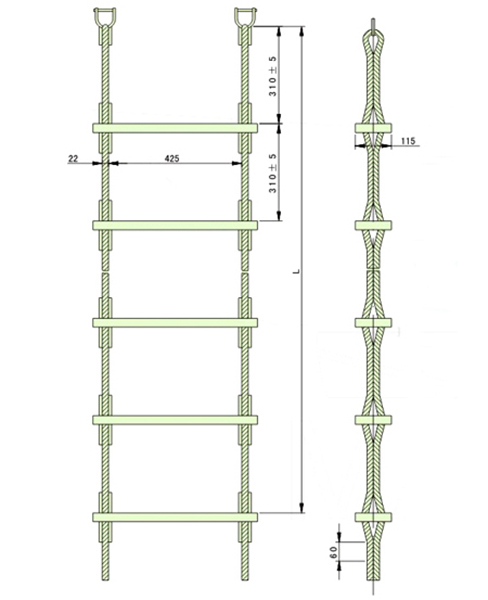 /uploads/image/20180426/Drawing of Aluminum Embarkation Rope Ladder(Type A).jpg